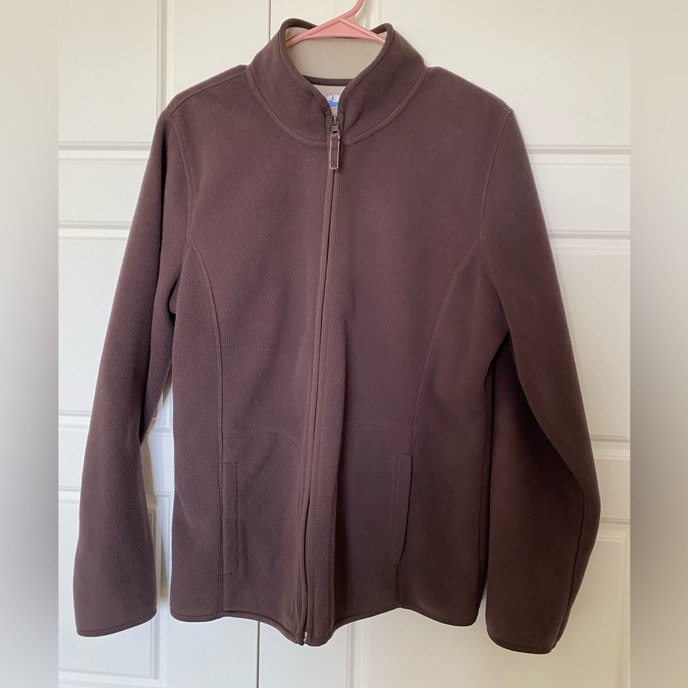 Brown SJB active zip up jacket